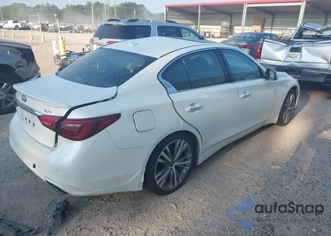 2021 Infiniti Q50 Sensory из США, поврежденный, VIN JN1EV7CP6MM701409